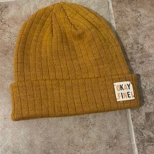 Zara Kid Beanie Mustard Yellow